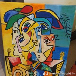 Picasso Abstract painting