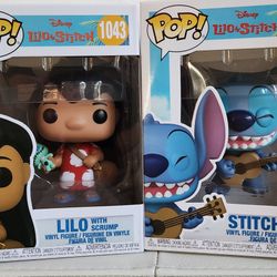 Funko Pop Disney Lilo and Stitch Set 