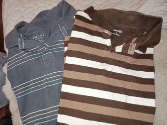 Men's XL short sleeve polo shirts