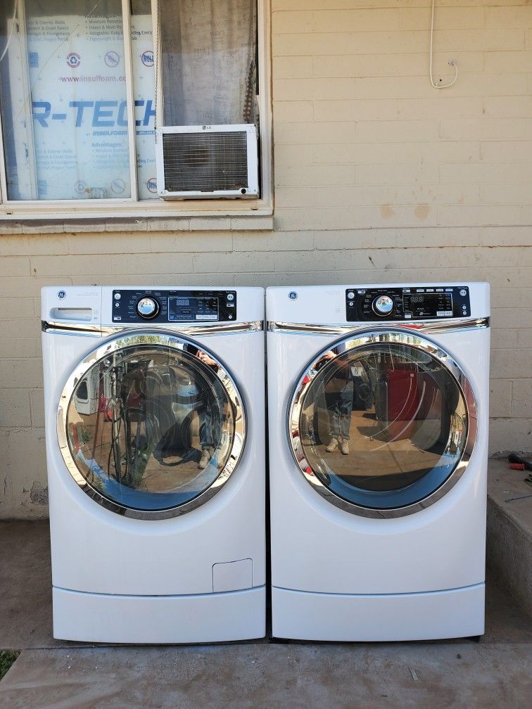 GE Front Loader Electric Washer And Dryer Home & Garden