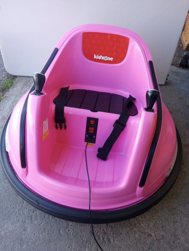 Kid Zone 12v Electric Bumper Car 