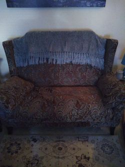 Love seat.