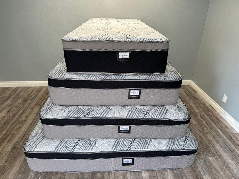 Queen Oasis Thermal Comfort Europillow Top 12inch Matres!!