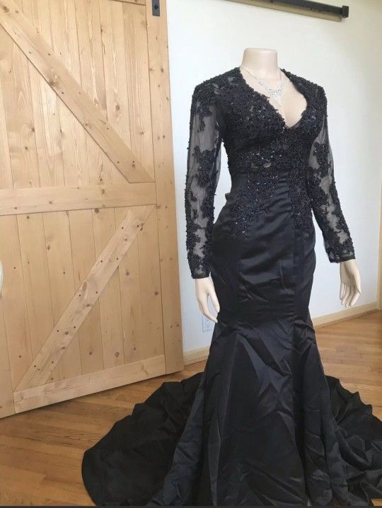 Black Wedding Dress
