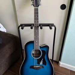 Oscar Schmidte 487793OD312CETBL-A 12 String