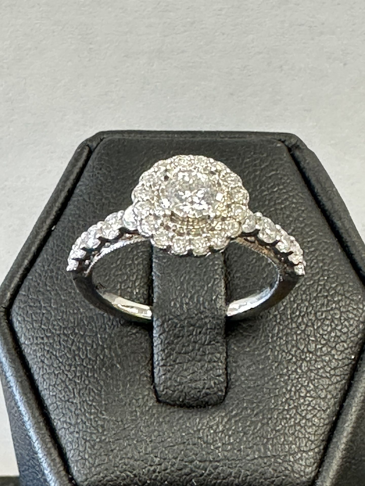 1/2ct White Gold Engagement Ring