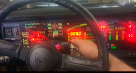 Trans am... Imitation Knight riders dashboard