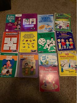Speech therapy books