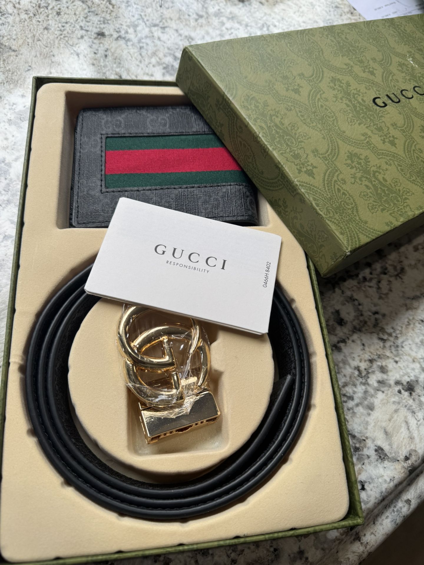 Wallet And Belt