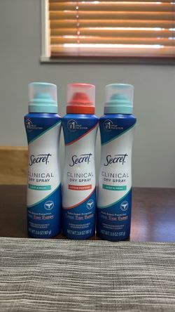 Secret deodorant