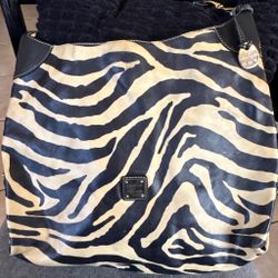 Dooney & Bourke zebra print purse