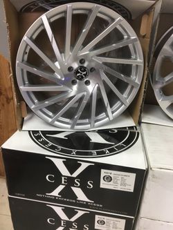 22” xcess wheels
