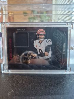 Joe Burrow Rookies & Stars Royalty Relic Card