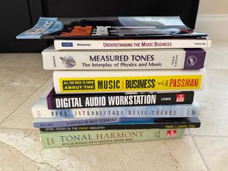 Music Textbooks & Music Business Books Collection