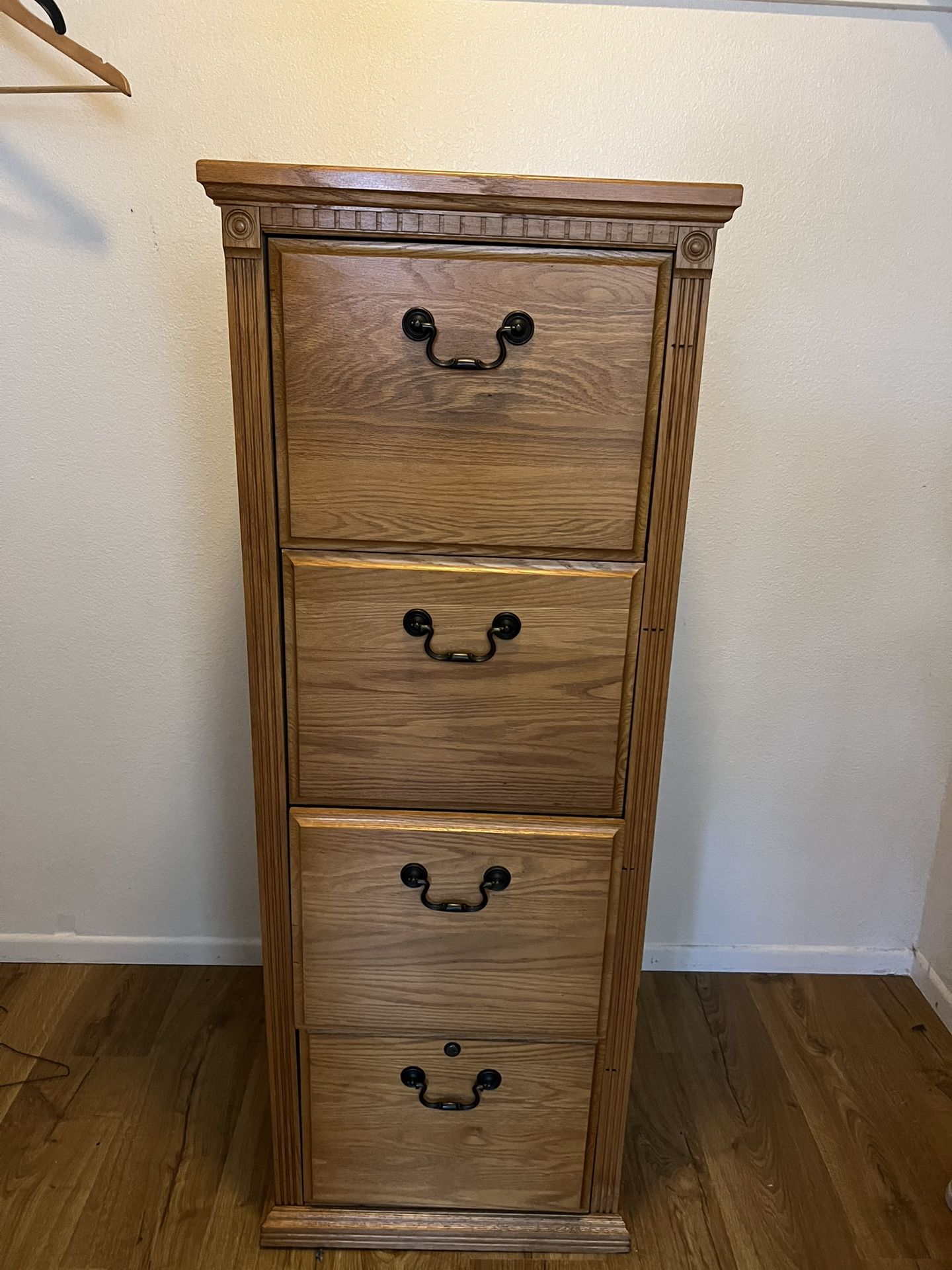 Wood Filing Cabinet