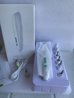 1set Cordless Electric Nail Drill Kit for Manicure, Pedicure