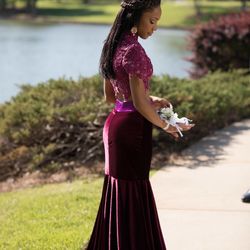 Two-piece Prom Dress