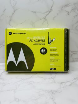 Motorola 802.11g Wireless PCI Adapter WPCI810G