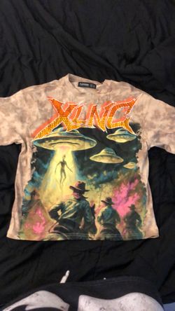 XUNC Graphic UFO Alien T-Shirt