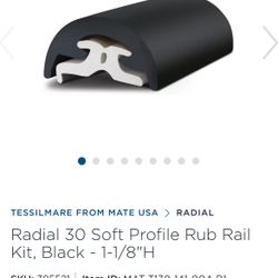 New! Boat Rub Rail - Radial 30