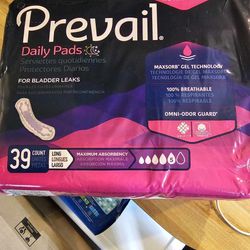 Prevail Underpads / Pads / Tena Proskin 