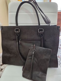 LOVEVOOK Laptop Tote Bag for Women, 15.6 Inch