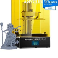 ANYCUBIC Photon M3 Max Resin 3D Printer, 13.6'' 7K UV LCD 3D Printer, Automatic Feeding Resin, Fast Printing, High Precision, Printing Size 11.8'' x 1