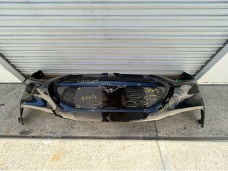 FORD MUSTANG MACH-E FRONT BUMPER 2021 2022 2023 2024 2025 with holes for sensors  Used Oem