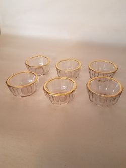 Lead crystal gold gilded tea light candle holder