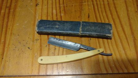 Vintage Genco straight razor