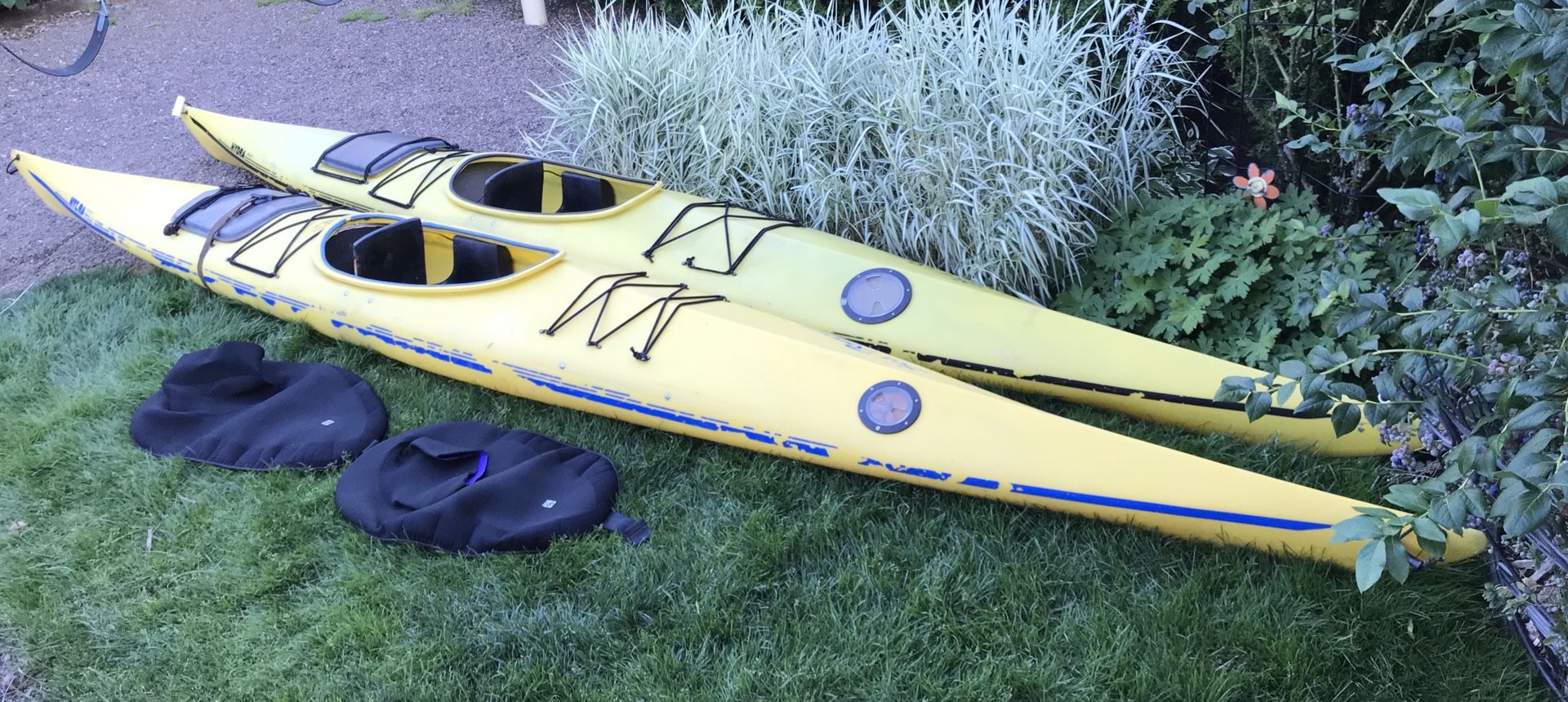 2x Sea runner 17’, Hydra tuf-lite, rotomold sea kayaks