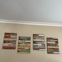 Wooden Wall Decor Plaque