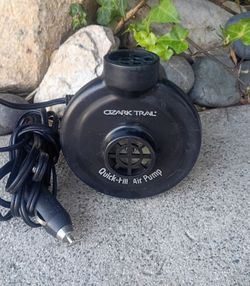 Air Pump Powerful Camping Air Mattresses - Inflatable Rafts - Plugs into Cigarette Lighter