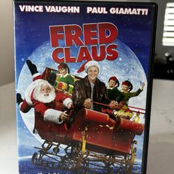 Fred Claus DVD Vince Vaughn Paul Giamatti