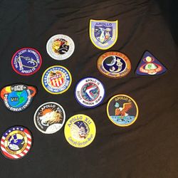 Apolo Space Program Patches 