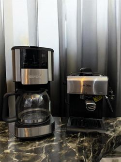 Brewst Coffee Maker and Mr. Coffee Espresso Machine!