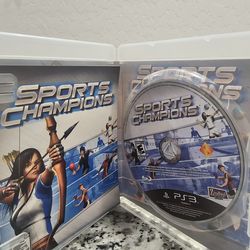 Sports Champions video game for PlayStation 3.