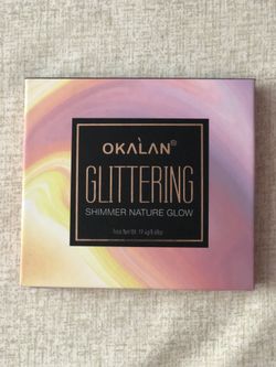 Glittering shimmer nature glow