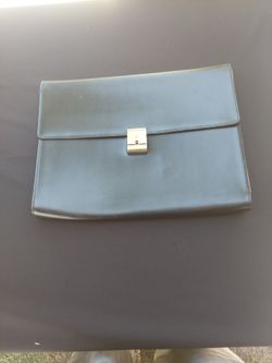 VINTAGE MARK CROSS LEATHER BRIEFCASE