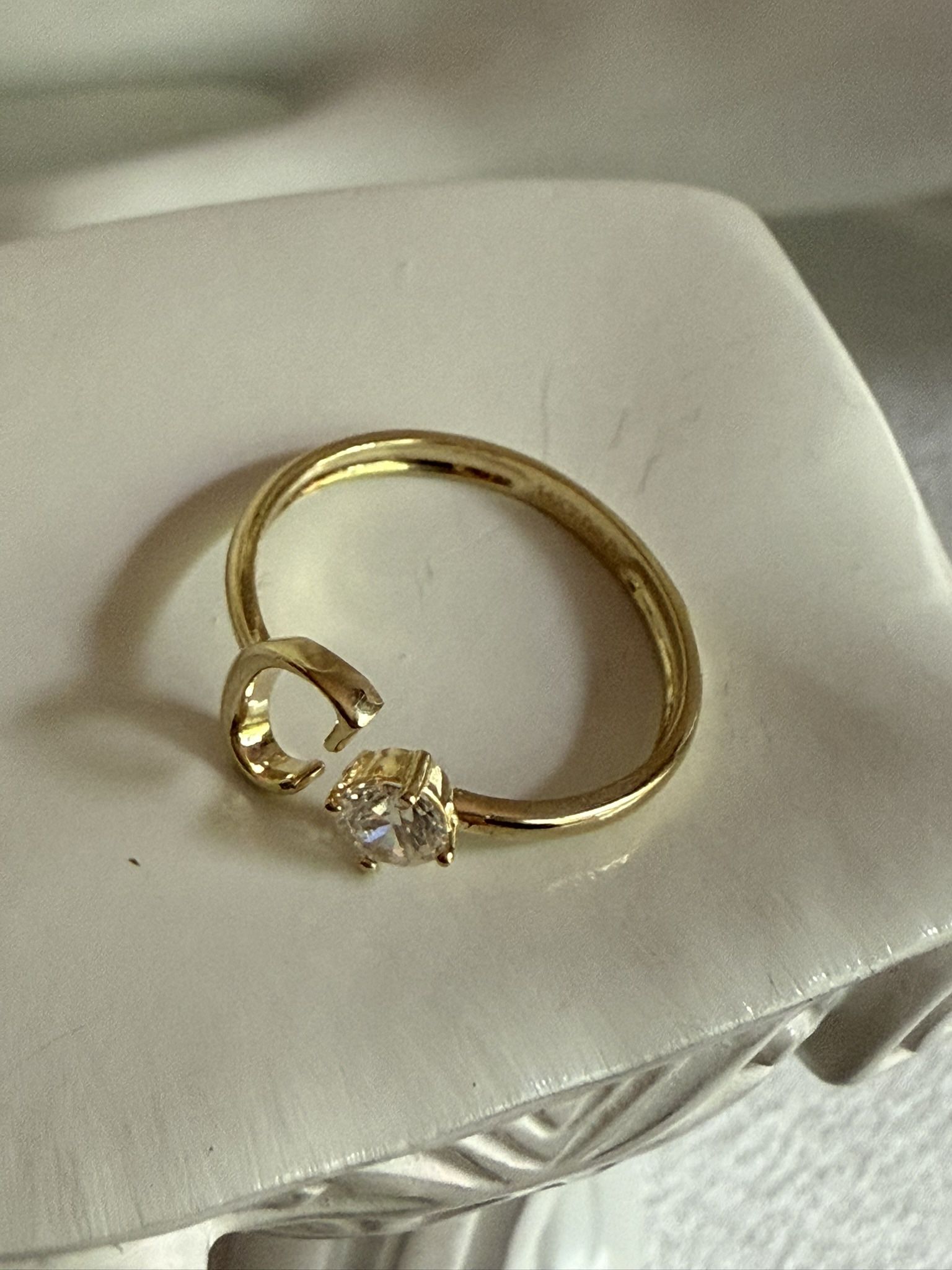 Ring Size 7” 14k Gold