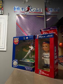 1998 Starting Lineup Stadium Stars & Dodgers Bobblehead Set