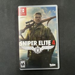 Sniper Elite 4 - Nintendo Switch - US Version!