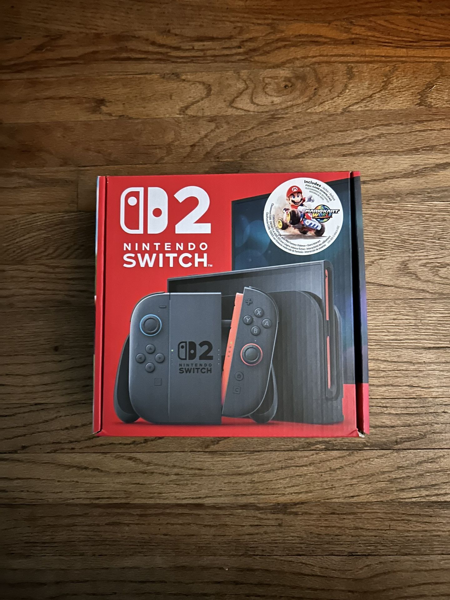 Nintendo Switch 2 Console Mario Kart World Bundle w/ Gift Receipt In Hand Brand New