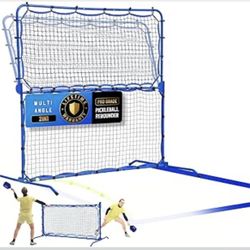 Pickleball Practice Rebounder Net Adjustable Angle for Dinks Volleys  X(216