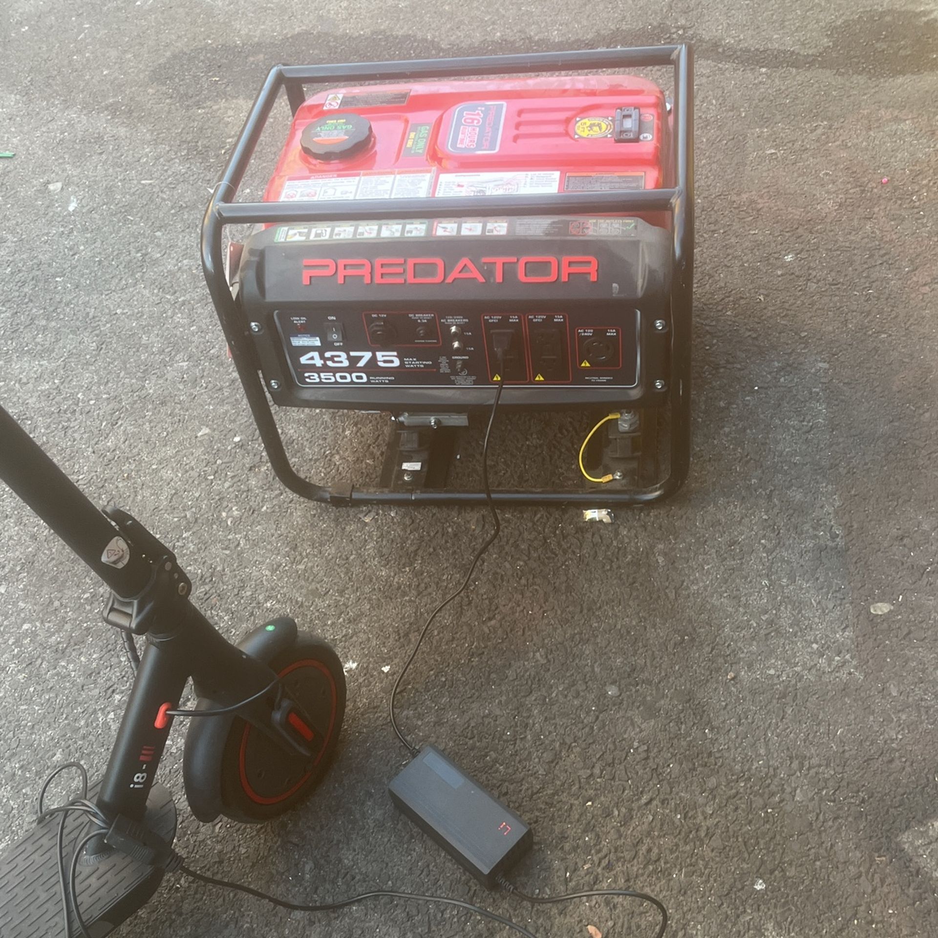 Predator Generator 4(contact info removed) Wattss 