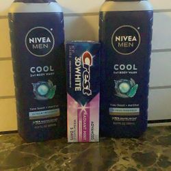 2-Body Wash 1-toothpaste All For $10