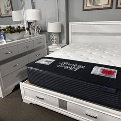 Beautiful White Bedroom Set! $1199 🤍🚨✨