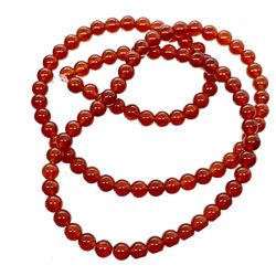 Strand Of Carnelian Beads 