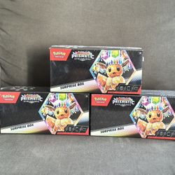 Prismatic Evolutions Surprise Box SEALED 