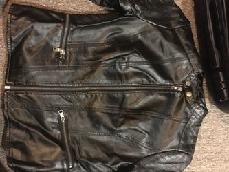 Leather jacket